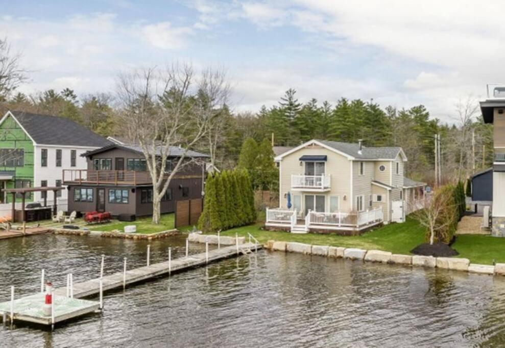 Waterfront Home With Dock Belmont Екстериор снимка