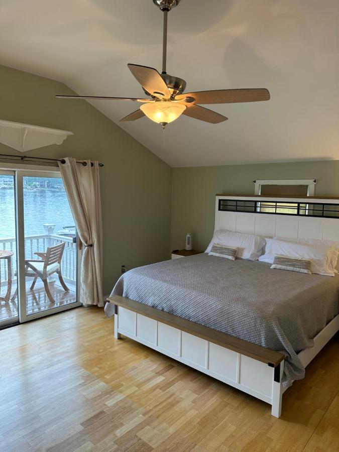 Waterfront Home With Dock Belmont Екстериор снимка