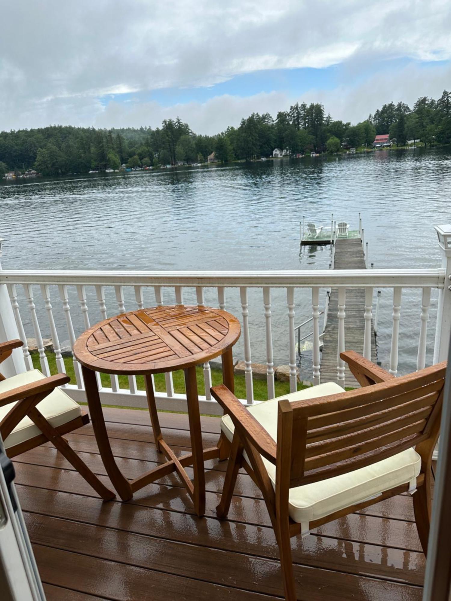 Waterfront Home With Dock Belmont Екстериор снимка